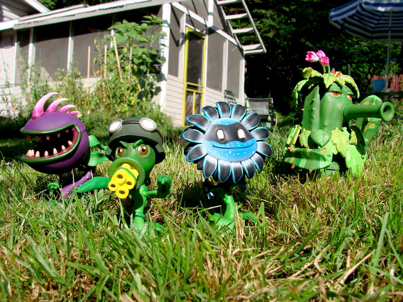 Illustration for article titled The Plants Vs. Zombies: Garden Warfare Action Figures Are Coming